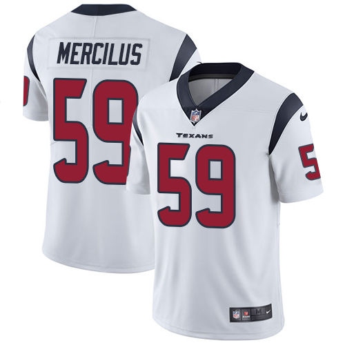 Men Houston Texans 59 Mercilus white Nike Vapor Untouchable Limited NFL Jersey